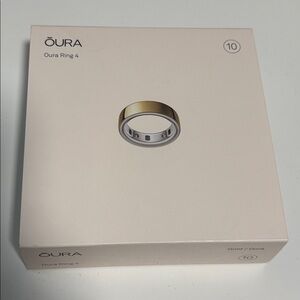 Oura Ring 4 in Gold - Size 10